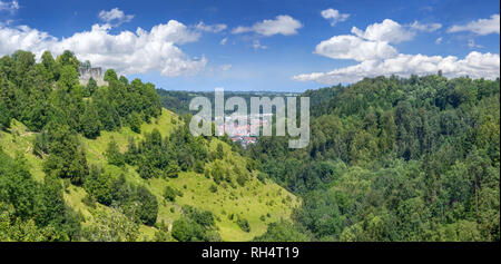 Paesaggio nella periferia di Sulz am Neckar, Germania Foto Stock