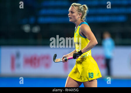 17 novembre 2018 Changzhou, Cina Fieldhockeygame donne Australia v Argentina Champions Trophy 2018 Jane Claxton dell Australia Foto Stock