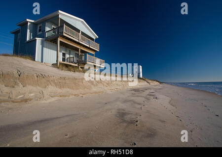 Topsail Beach, Pender County, North Carolina, STATI UNITI D'AMERICA Foto Stock