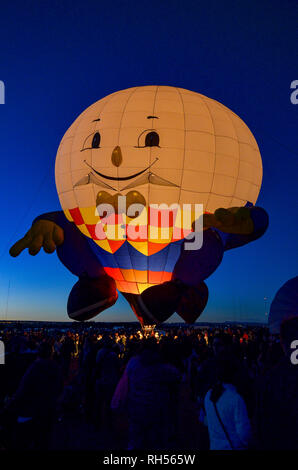 Incandescenza dell'aerostato Foto Stock