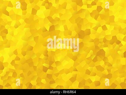 Vettore - Abstract arancione, giallo geometrico gradiente dello sfondo, il vettore da poligoni, triangolo, illustrazione vettoriale, vector pattern, templa triangolare Illustrazione Vettoriale