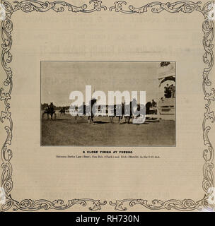 . Allevatore e sportivo. I cavalli. VOLUME LIX. No. 17. SAN FRANCISCO, sabato 21 ottobre, 1911. Abbonamento-$3.00 per strappo.. Si prega di notare che queste immagini vengono estratte dalla pagina sottoposta a scansione di immagini che possono essere state migliorate digitalmente per la leggibilità - Colorazione e aspetto di queste illustrazioni potrebbero non perfettamente assomigliano al lavoro originale. San Francisco, California. : [S. n. ] Foto Stock