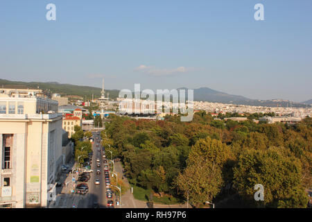 Vista dalla Torre Bianca di Salonicco Grecia Foto Stock