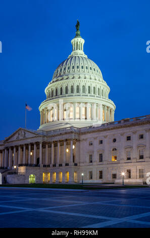 Stati Uniti Capitol Building, Washington, Distretto di Columbia USA Foto Stock