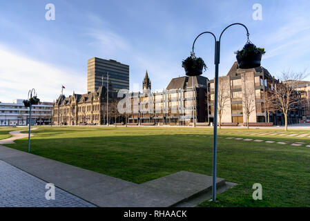 L'edificio del municipio in Middlesbrough , a nord-est dell' Inghilterra. Foto Stock