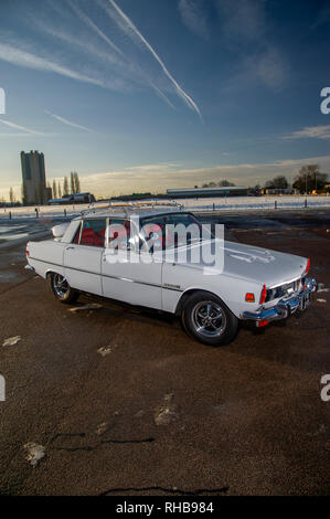 1970 NADA spec Rover 3500S (P6) - American spec Rover classic V8 berlina Foto Stock