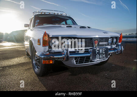 1970 NADA spec Rover 3500S (P6) - American spec Rover classic V8 berlina Foto Stock