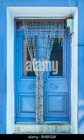 Vecchia porta di legno Foto Stock