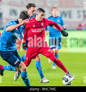 Enschede, Paesi Bassi. , . Calcio, Keuken Kampioen Divisie Aitor Cantalapiedra di FC Twente Credit: arancione foto vof/Alamy Live News Foto Stock