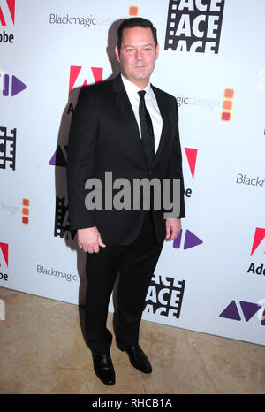 Beverley Hills, in California, Stati Uniti d'America. 01 feb 2019. Produttore Kevin Messick assiste ACE 69annuale di Eddie Awards il 1 febbraio 2019 presso il Beverly Hilton Hotel di Beverly Hills, la California. Credito: Barry re/Alamy Live News Foto Stock