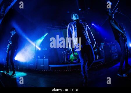 Milano, Italia. Il 1 febbraio 2019. Milano 1 febbraio 2019 Si Me a sei vivono a Santeria Social Club © Roberto Finizio / Alamy Live News Foto Stock