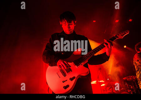 Milano, Italia. Il 1 febbraio 2019. Milano 1 febbraio 2019 Si Me a sei vivono a Santeria Social Club © Roberto Finizio / Alamy Live News Foto Stock