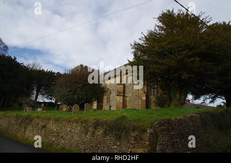 Compton valenza. La Macmillan modo. A lunga distanza trail. Il Dorset. In Inghilterra. Regno Unito Foto Stock