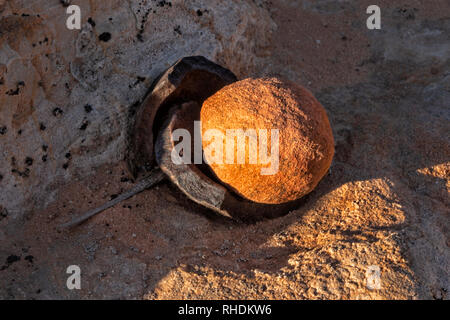 Moqui marbls alla Spencer piatto, Utah Foto Stock