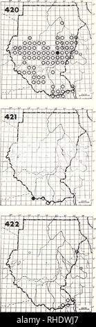 . Bonner zoologische Monographien. Zoologia. 140. 415 White-tailed Hornbill (498) Nessuna mappa Bycanistes fistola tor duboisi LM? (3, 5) NBR rara foresta di pianura Commento: registrati solo da Bengengai 4/27 (Hillman &AMP; Hillman 1986) con delle nazioni unite- stato conosciuto 416 in bianco e nero Casqued Hornbill (500) Bycanistes subcylindricus subquadratus R LM NBR abbastanza comune meglio savana boscosa, le foreste a galleria Commento: alcuni uccelli sposta a nord durante le piogge 417 nero-wattled Hornbill (503) Nessuna mappa Ceratogymna atrata R NBR raro ciotola e foreste a galleria Commento: registrati solo da Aloma pla- teau 3/30 e Bengenga Foto Stock