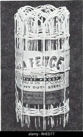 . Bolgiano della primavera 1970. Vivai (orticoltura) cataloghi; lampadine (piante) cataloghi; semi cataloghi; Verdure cataloghi; attrezzature da giardinaggio e i cataloghi dei materiali di consumo. Scroll-Top Roll-A-recinto molto efficace per la protezione di un arbusto- bery, alberi, piante e fiori. Fornisce gli anni di servizio. Rivestimento in vinile, legato al gal- vanized acciaio. Non si stacca o chip. Assenza di spigoli vivi. Conserva la sua bellezza sempre. 15 ft. lunga, 14 in. alta. S3.65. e rompere, palla, $2.15. Si prega di notare che queste immagini vengono estratte dalla pagina sottoposta a scansione di immagini che possono essere state migliorate digitalmente per la leggibilità - colorazione e Foto Stock