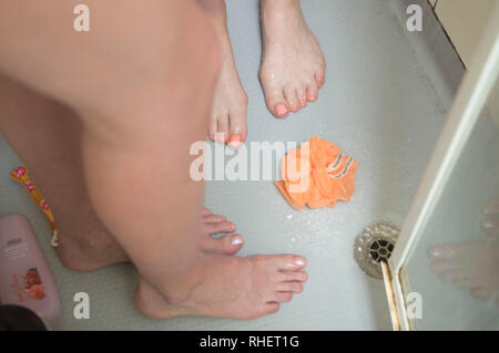 *** Immagine per uso su 5 Febbraio per 'Nazionale doccia con il tuo amico giorno'*** Cardiff, Regno Unito. Il 18 gennaio 2019. Il 5 febbraio i marchi nazionali Foto Stock