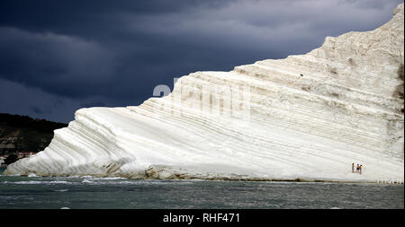 La Scala dei Turchi. 4 Foto Stock