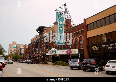 Fargo Theatre nel centro di Fargo, il Dakota del Nord Foto Stock