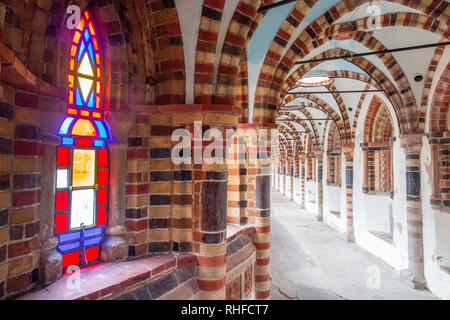 La piccola cappella privata nella storica Horsley Torri Immobiliare Foto Stock