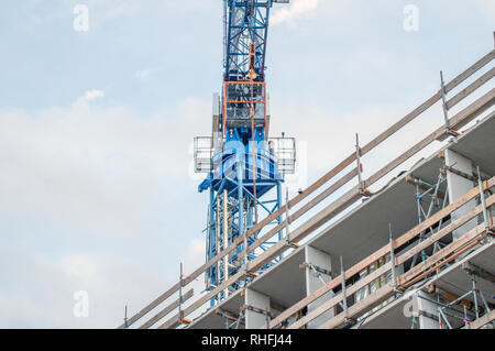 Edificio 86 sociale Case in affitto a Hugo De Vrieslaan Street Amsterdam Paesi Bassi 2018 Foto Stock