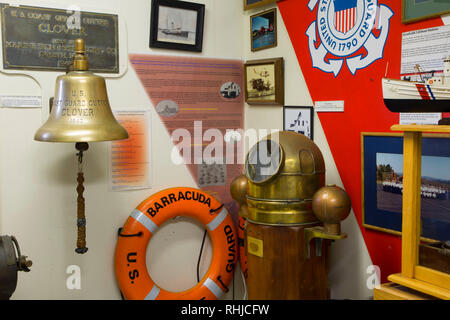 Presenta, Humboldt Bay Maritime Museum, Samoa, California Foto Stock