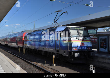 Classe 146;locomotore elettrico;Norimberga;Germania Foto Stock