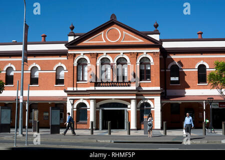 South Brisbane stazione ferroviaria, Brisbane, Queensland, Australia Foto Stock