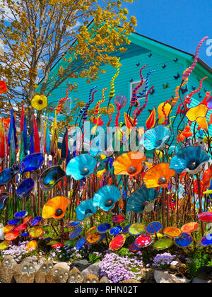 Bayside Gallery, Suttons Bay, Leelanau Penninsula, Michigan, Stati Uniti d'America Foto Stock