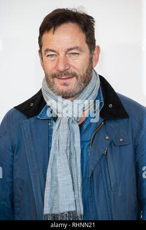 Londra, Inghilterra - Feb 03: Jason Isaacs assiste un gala per lo screening di 'il capretto che sarebbe stato re" tenutasi presso Odeon Leicester Square nel febbraio 03, 2019 a Londra, Inghilterra Foto Stock