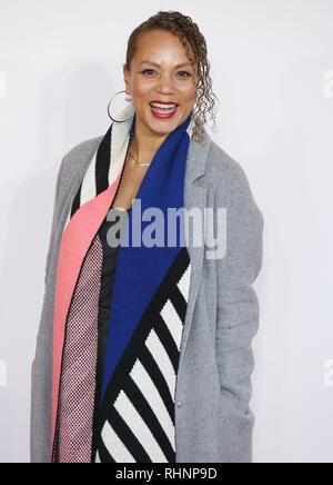 Angela Griffin visto per partecipare ad una famiglia di screening di Gala del capretto che sarebbe stato re di Odeon Luxe Leicester Square a Londra. Foto Stock