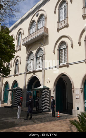 Il repubblicano Guardia Nazionale Museo (Museu Guarda Nacional Republicana), nella zona del Chiado di Lisbona, Portogallo. Foto Stock