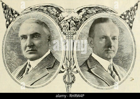 . Frutti migliori. Frutti-coltura. Settembre, iqj frutti migliori Pagina ii per il Presidente Warren G. Harding. Per il Vicepresidente Calvin Coolidge il Partito Repubblicano e il contadino si gli agricoltori di America hanno più in gioco in questa elezione rispetto a qualsiasi altro ele- mento della nostra cittadinanza. Hai portato oltre la vostra piena condivisione degli oneri della pubblica rifiuti, la stravaganza e la cattiva gestione. Tou vogliono un cambiamento. Tou desidera che questo cambiamento a Washington essere- provocare la presente amministrazione nazionale ha individuato il vostro, il più grande di tutte le industrie nazionali, come un bersaglio per una fissazione dei prezzi pol- gelido che ha limitato Foto Stock