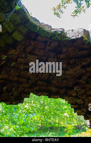 Coketown forno a coke rovine, Thomas, West Virginia Foto Stock