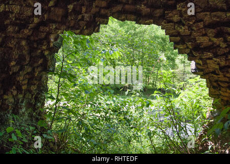 Coketown forno a coke rovine, Thomas, West Virginia Foto Stock