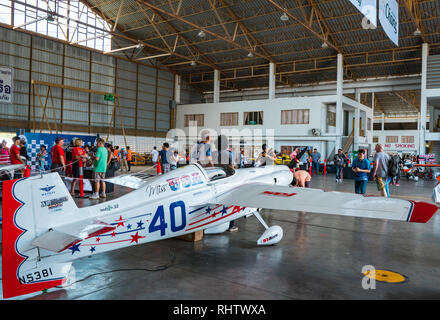 RAYONG THAILANDIA-Novembre 18, 2017 : Air Race1 World Cup Thailandia 2017 a U Tapao-Naval Air Base in Thailandia Foto Stock