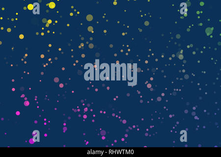 Holiday cielo stellato sfondo blu Foto Stock