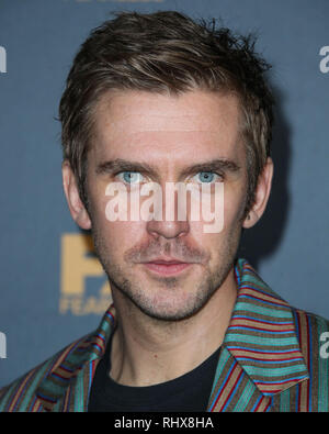 Pasadena, Stati Uniti. 04 feb 2019. PASADENA, Los Angeles, CA, Stati Uniti d'America - 04 febbraio: Dan Stevens assiste il FX Starwalk - 2019 Inverno TCA Press Tour - Giorno 7 presso la struttura The Langham Huntington Hotel il 4 febbraio 2019 a Pasadena, Los Angeles, California, Stati Uniti. (Foto di Xavier COLLIN/Image Press Agency) Credito: Image Press Agency/Alamy Live News Foto Stock