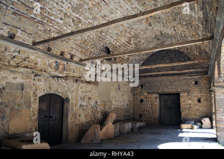 Chiesa di St Sofia (Sveta Sofia), macedone della chiesa ortodossa a Ohrid Macedonia, Europa Foto Stock