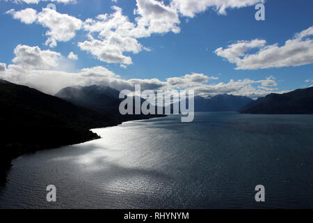 Lago Traful, Neuquen, Patagonia, Argentina Foto Stock