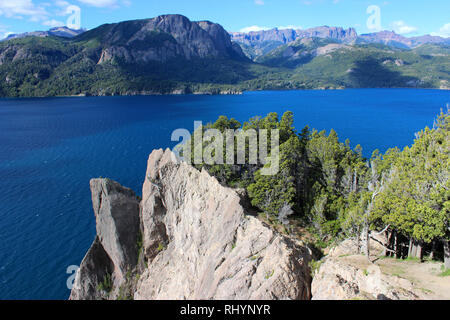 Lago Traful, Neuquen, Patagonia, Argentina Foto Stock