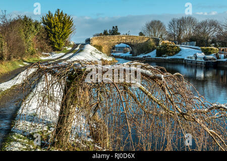 Canal Royal Ballymahon Irlanda Foto Stock