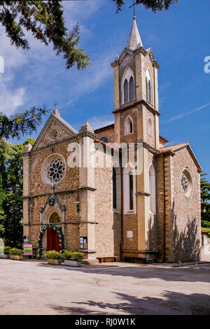 Emilia Romagna Dovadola Eremo di Monte Paolo - primo eremo dove egli andò sant' Antonio in Italia Foto Stock