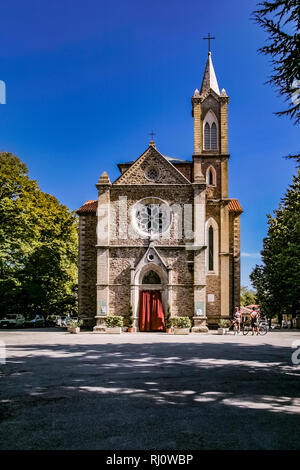 Emilia Romagna Dovadola Eremo di Monte Paolo - primo eremo dove egli andò sant' Antonio in Italia Foto Stock