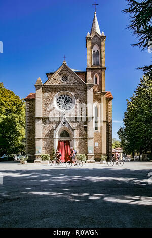 Emilia Romagna Dovadola Eremo di Monte Paolo - primo eremo dove egli andò sant' Antonio in Italia Foto Stock