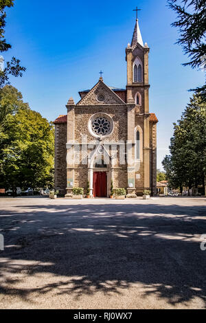 Emilia Romagna Dovadola Eremo di Monte Paolo - primo eremo dove egli andò sant' Antonio in Italia Foto Stock