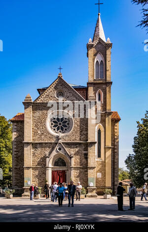 Emilia Romagna Dovadola Eremo di Monte Paolo - primo eremo dove egli andò sant' Antonio in Italia Foto Stock