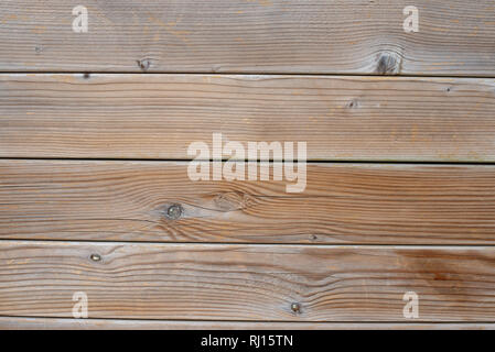 Marrone chiaro tavole di legno, parete tabella, soffitto o la superficie del pavimento. Texture di legno Foto Stock