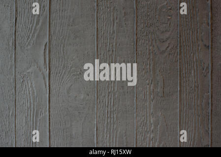 Grigio chiaro tavole di legno, parete tabella, soffitto o la superficie del pavimento. Texture di legno Foto Stock