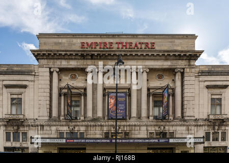 Empire Theatre di Liverpool, Merseyside, Regno Unito Foto Stock